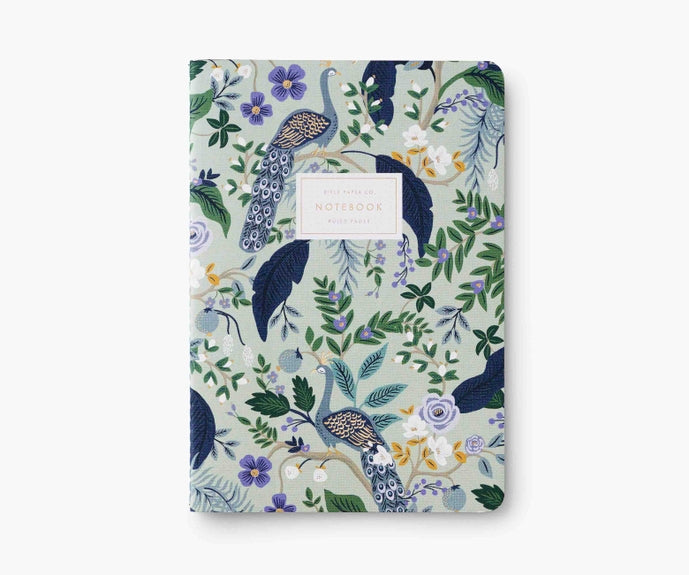Rifle Paper Co Notebook Set - Peacock