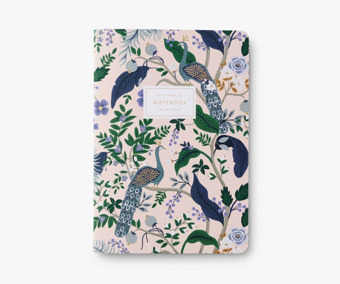 Rifle Paper Co Notebook Set - Peacock