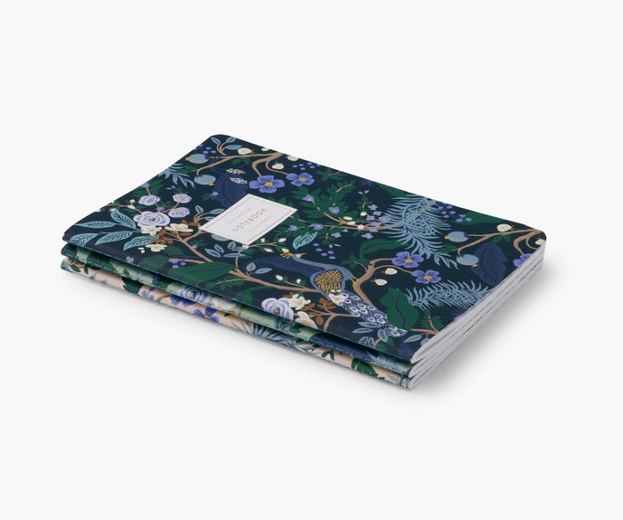 Rifle Paper Co Notebook Set - Peacock