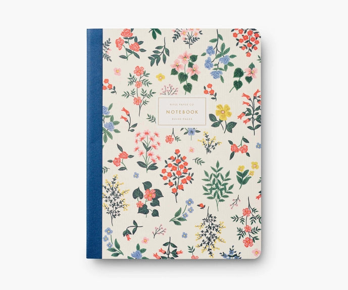 Rifle Paper Co Ruled Notebook - Hawthorne