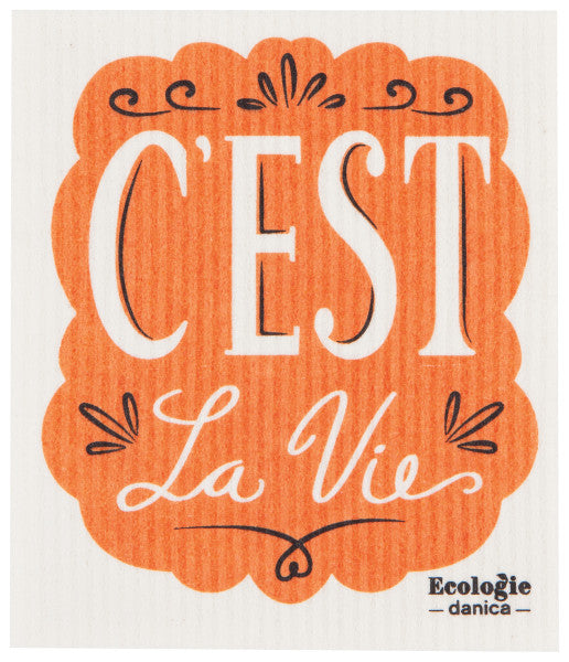 Swedish Dishcloth - C'est La Vie