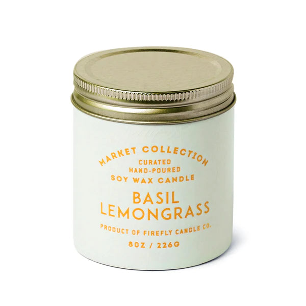 Market Candle - Basil Lemongrass