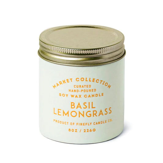Market Candle - Basil Lemongrass