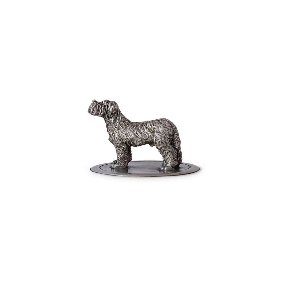 Match Pewter Convivio Cookie Jar with Dog Finial