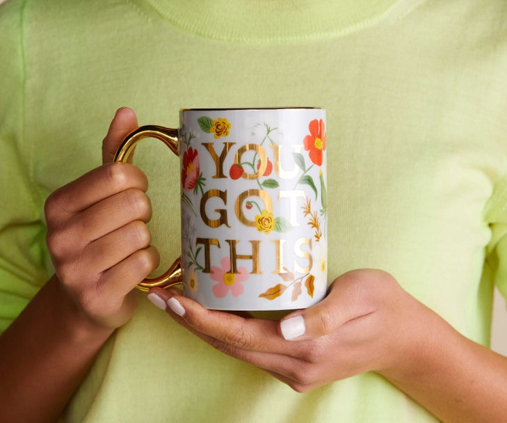 Book Club Porcelain Mug by Rifle Paper Co.