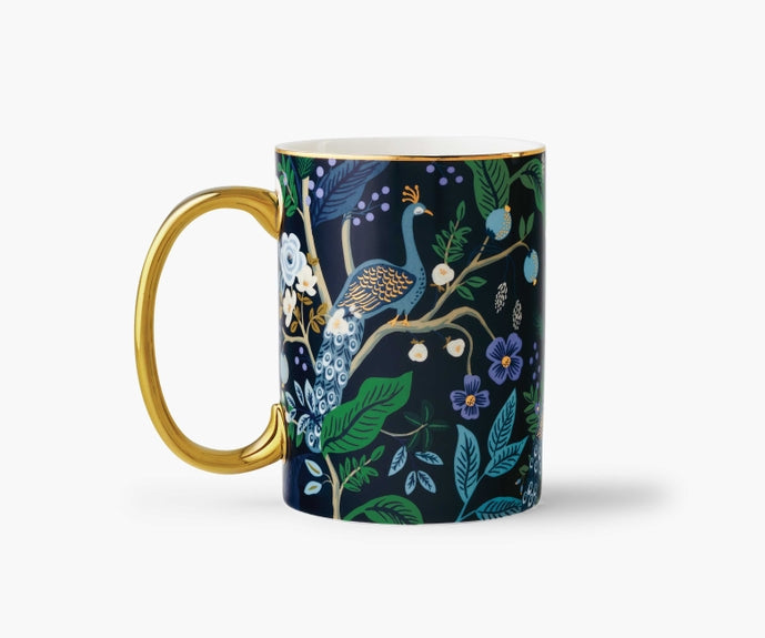 Rifle Paper Co Mug - Peacock