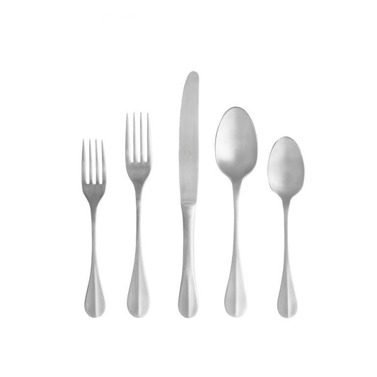 Nau Flatware 5pc Set - Brushed