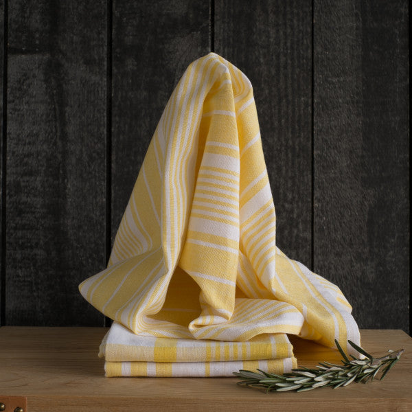 Jumbo Towel Set - Lemon