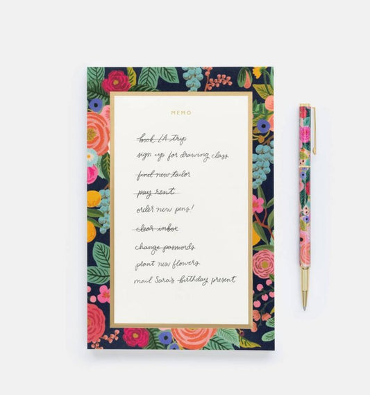 Rifle Paper Co Memo Pad - Garden Party