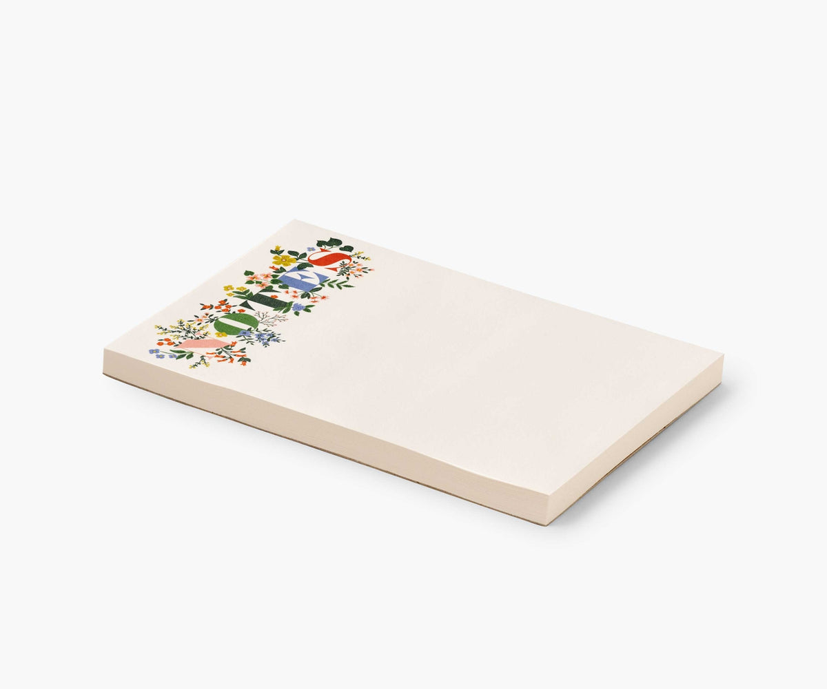 Notepad Riffle Paper Rifle Paper Co Notepad - Mayfair – Relish Decor