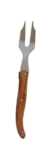 Laguiole Mini Cheese Fork - Olivewood