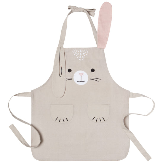 Bunny Kids Apron / Hat Set