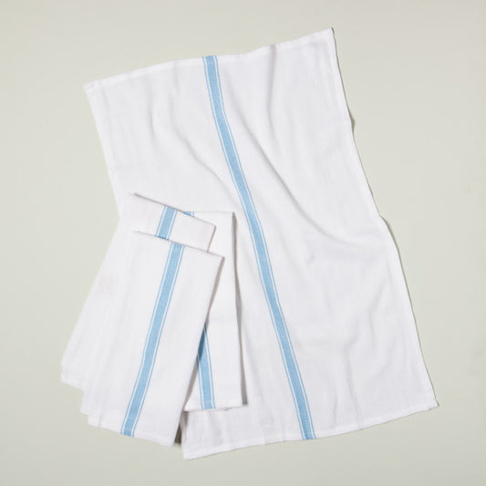 Brooklyn Stripe Towel Set - Turquoise