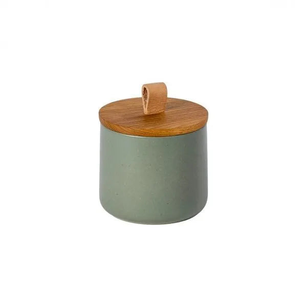 Pacifica Small Lidded Canister - Artichoke