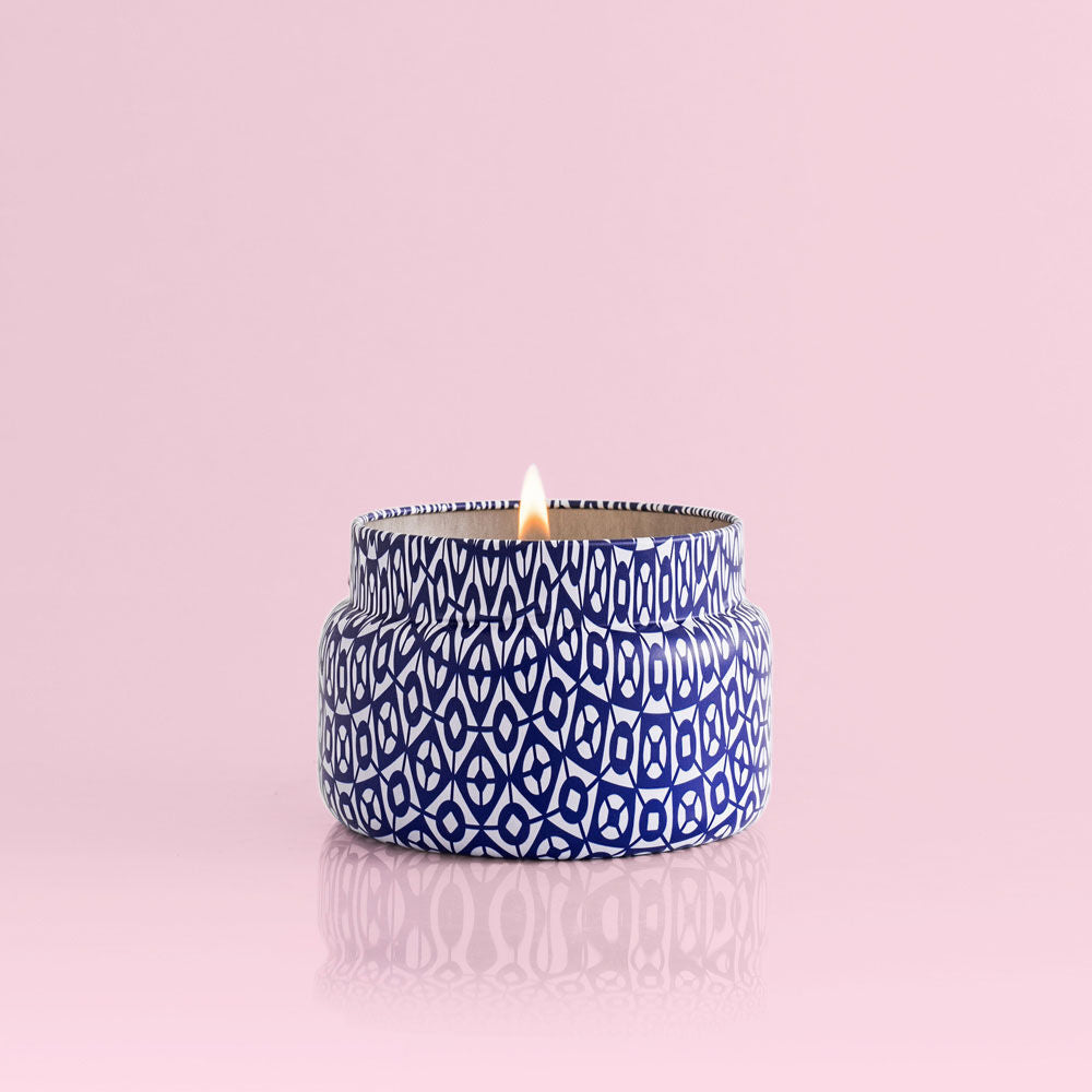 Capri Blue Volcano Travel Tin Candle - Blue