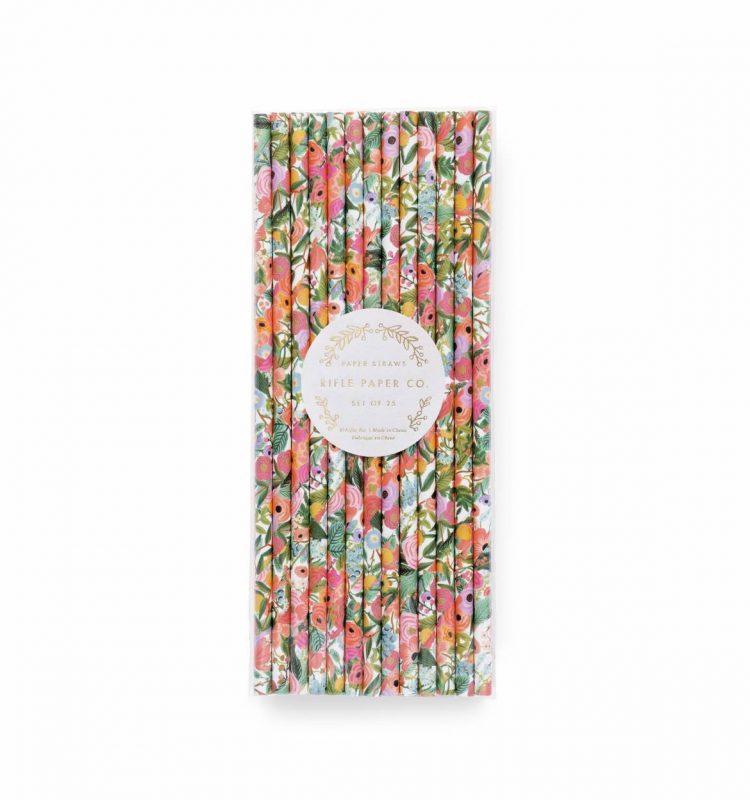Rifle Paper Co Paper Straws - Garden Party