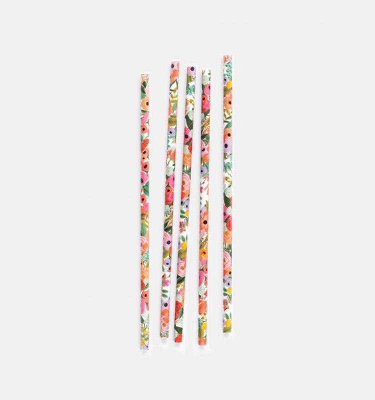 Rifle Paper Co Paper Straws - Garden Party
