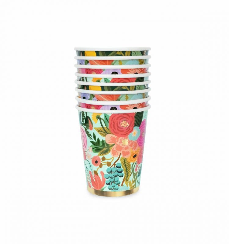 Rifle Paper Co Paper Cups - Garden Party
