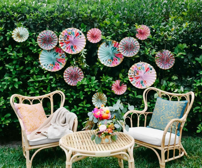 Rifle Paper Co Party Fans - Garden Party