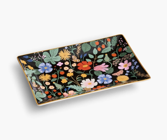 Rifle Paper Co Catchall Tray - Strawberry Fields