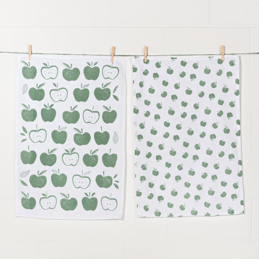 Color Center Floursack Set - Green Apples