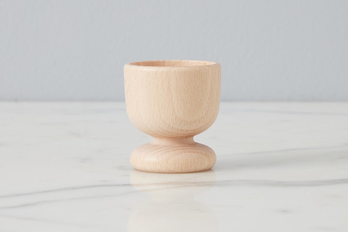 Beechwood Egg Cup