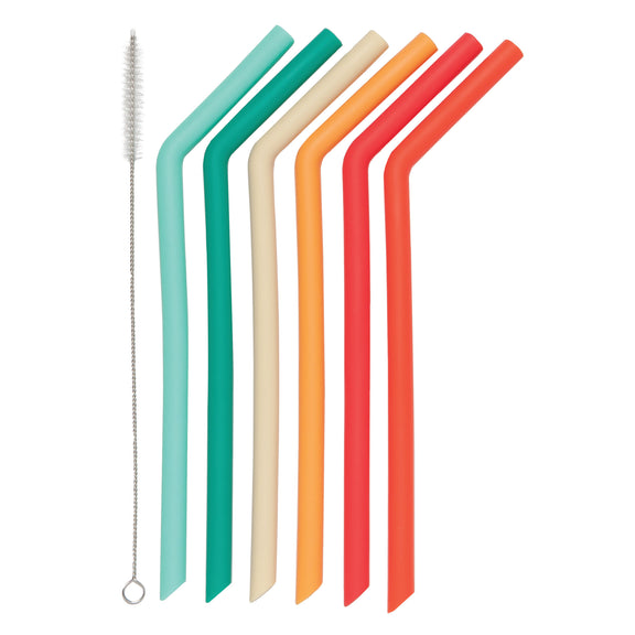 Silicone Smoothie Straws - Cheer