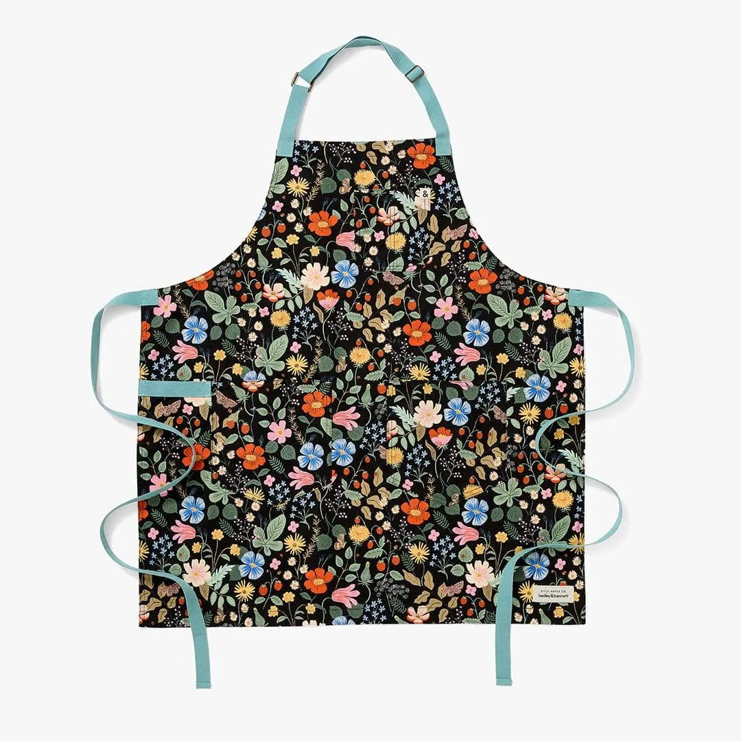 The Essential Apron - Rifle Paper Co Strawberry Fields