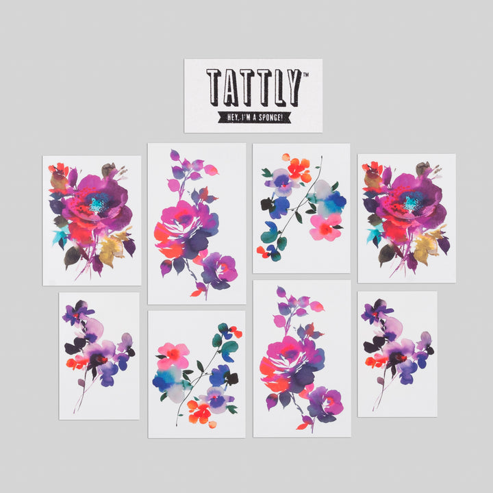 Temporary Tattoo Set - In Bloom