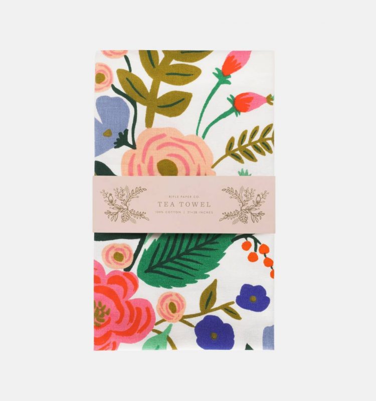 Rifle Paper Co Tea Towel - Floral Vines