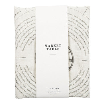 Tea Towel - Market Table