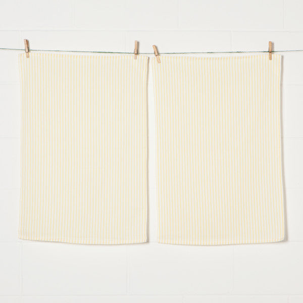 Glass Towel Set - Lemon