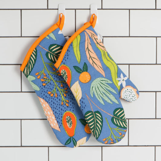 Oven Mitt Set - Paradise